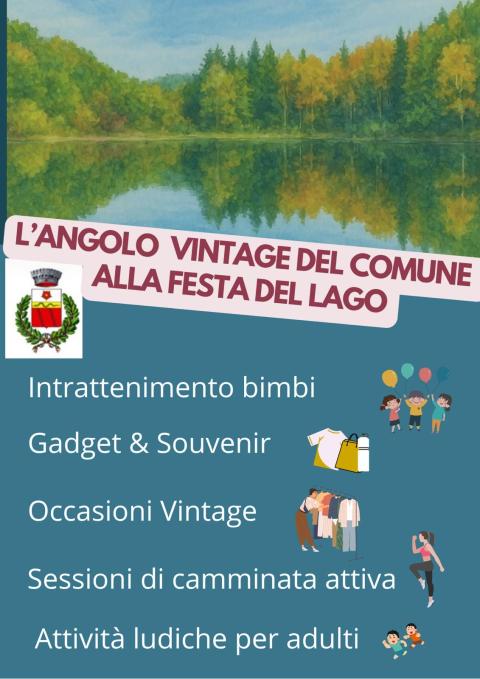 Locandina Angolo Vintage Festa del Lago
