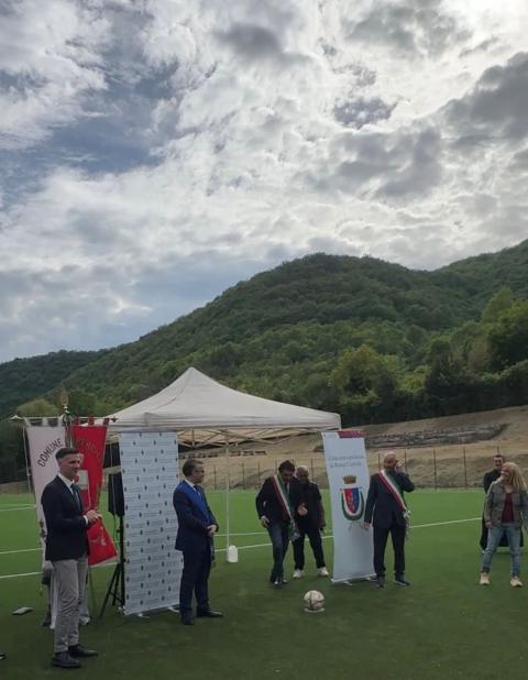 Inaugurazione campo sportivo, Percile 04.05.2026
