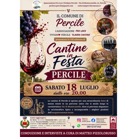 Locandina Cantine in Festa VIII edizione