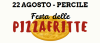festa delle Pizzafritte, Percile 22 agosto 2026