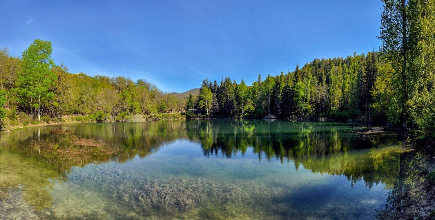 Percile, Lagustelli, Lago Fraturno